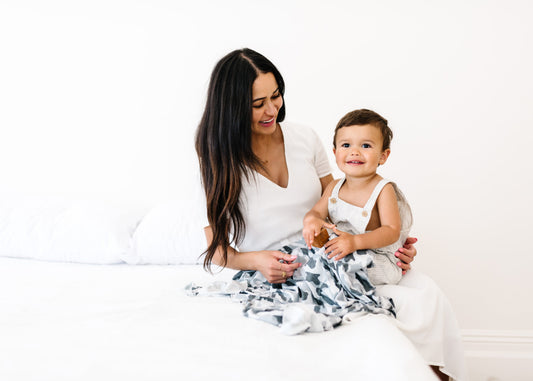 Knit Swaddle Blanket - Gunnar