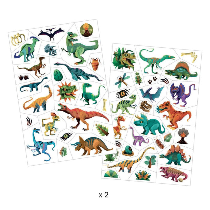 DJECO Dino Club Tattoos
