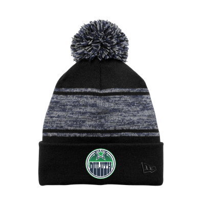 Duluth Squirt Hockey - New Era NE909 Knit Chilled Pom Beanie with Duluth Circle patch