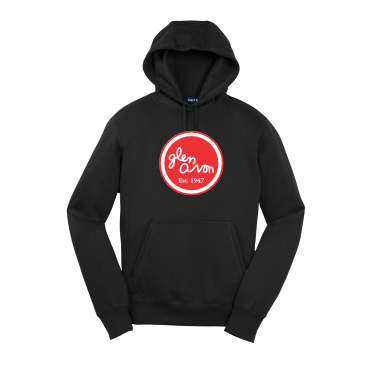 GLEN AVON - Adult Sport-Tek® Pullover Hooded Sweatshirt ST254 with printed GA Circle logo