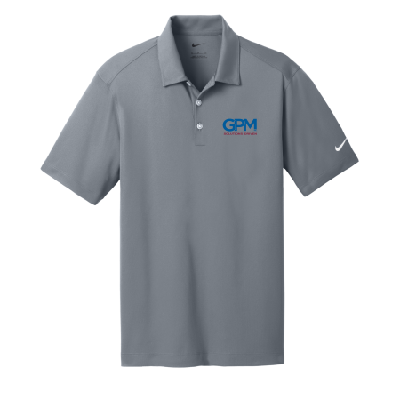 GPM 637167 Nike Dri-FIT Vertical Mesh Polo with embroidered left chest logo