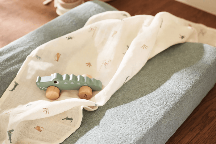 Jollein Wooden Crocodile on Wheels