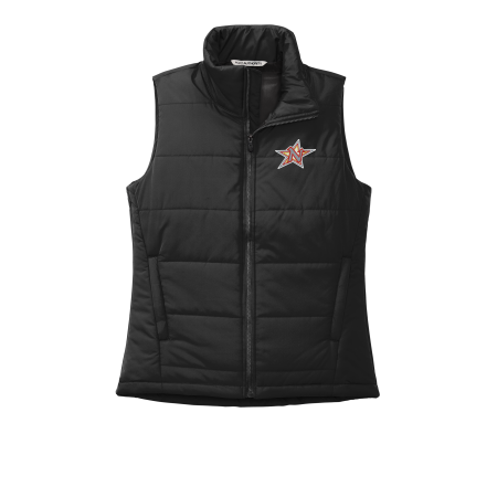 Northern Stars Hockey - Ladies Port Authority L853 Puffy Vest with embroidered logo