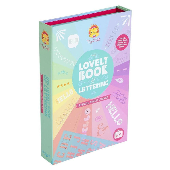 Tiger Tribe The Lovely Book of Lettering-