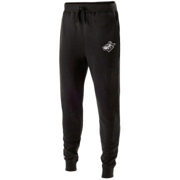 Wolfpack Youth Lacrosse - YOUTH Holloway 60/40 FLEECE JOGGER with embroidered Wolfhead on left leg