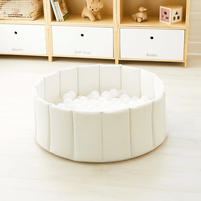 HipKids 200 Balls (Balls Only) White/Transparent