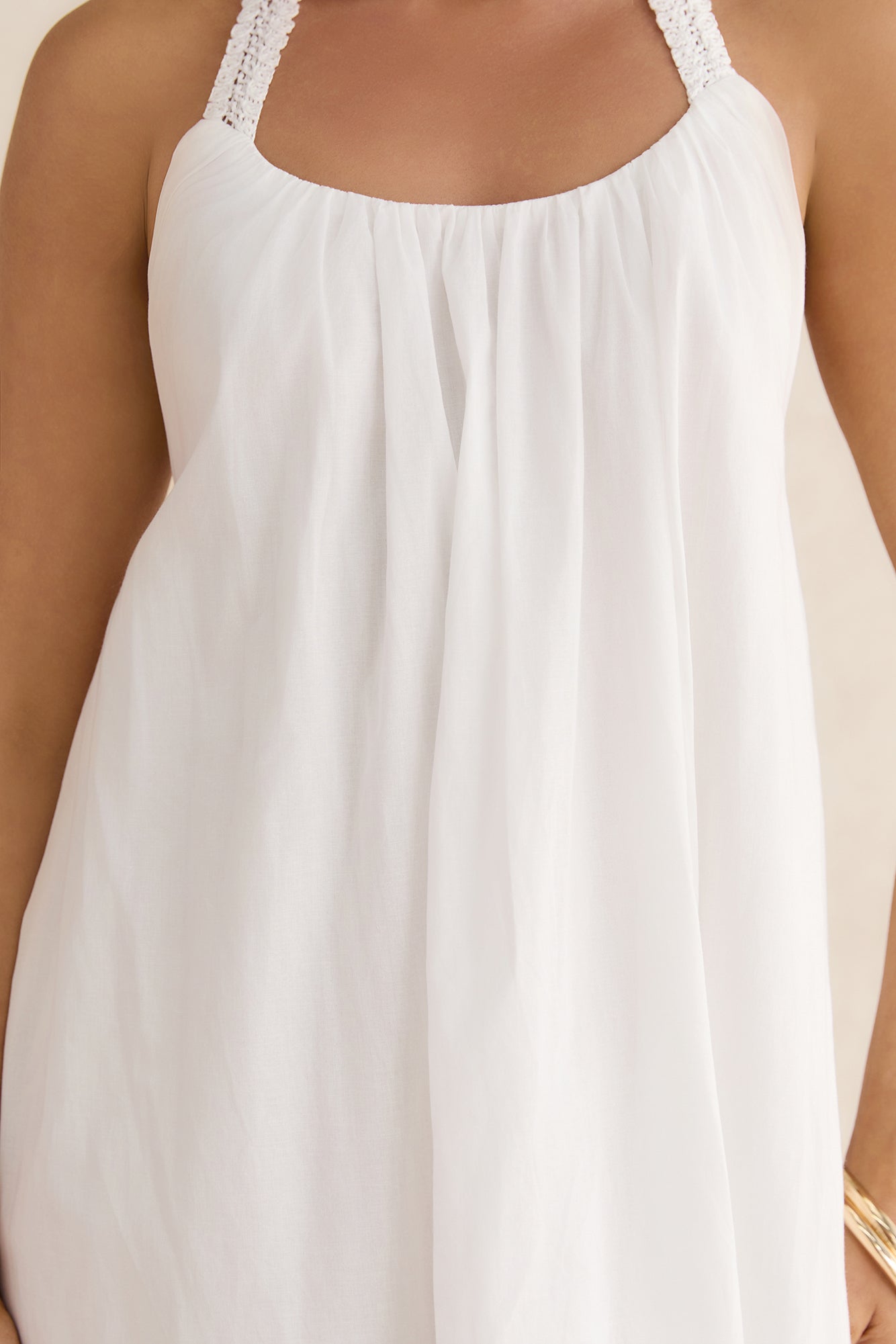 Valencia Maxi Dress White