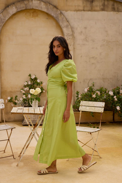Remi Rounds Maxi Dress Green