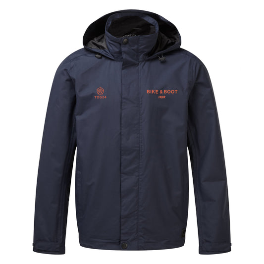 Bike & Boot Mens - Airton Waterproof Jacket Navy