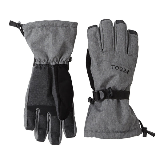 Ashfield Ski Gloves - Grey Marl