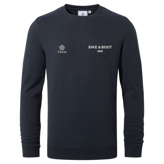 Bike & Boot Mens - Greetland Sweat Dark Indigo