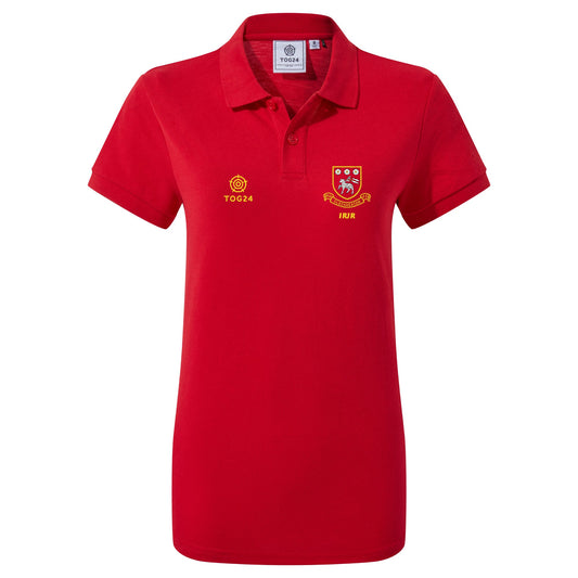 Cleckheaton RUFC Womens - Hamerton Polo Shirt Jalapeno Red