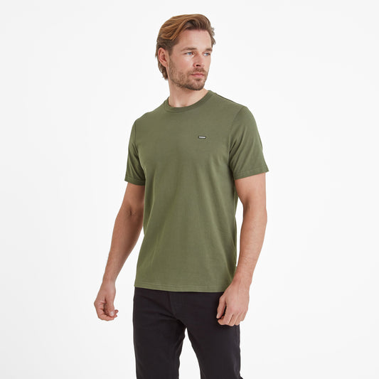 Howard Mens 100% Cotton Supersoft T-Shirt - Forage Green