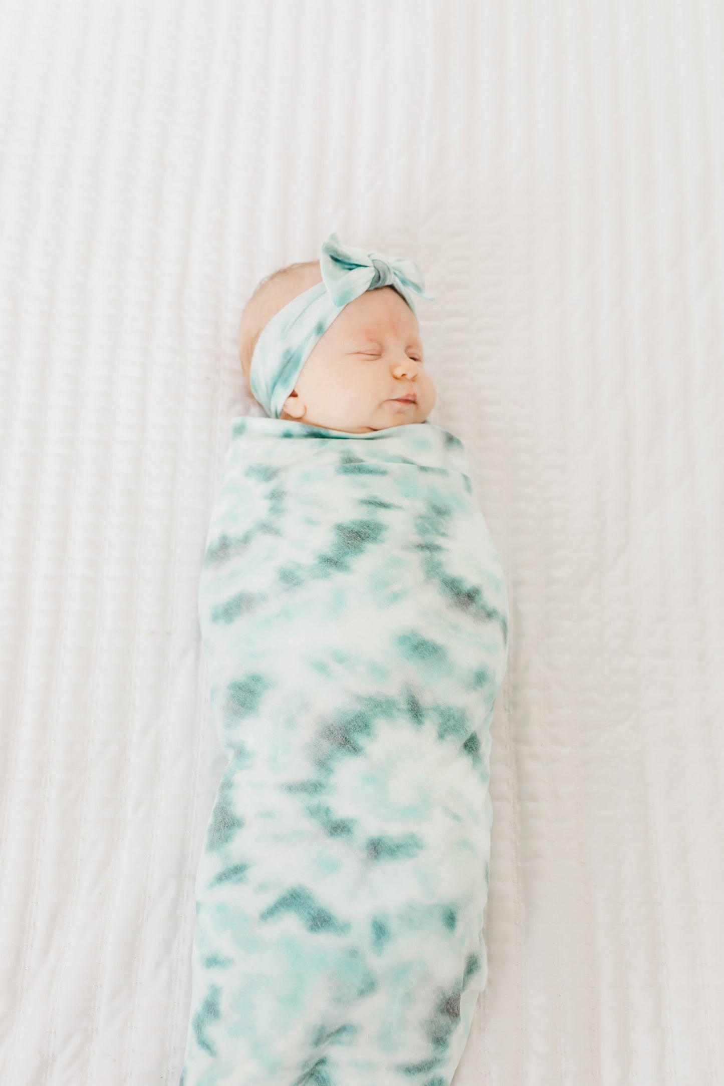 Knit Headband Bow - Bahama