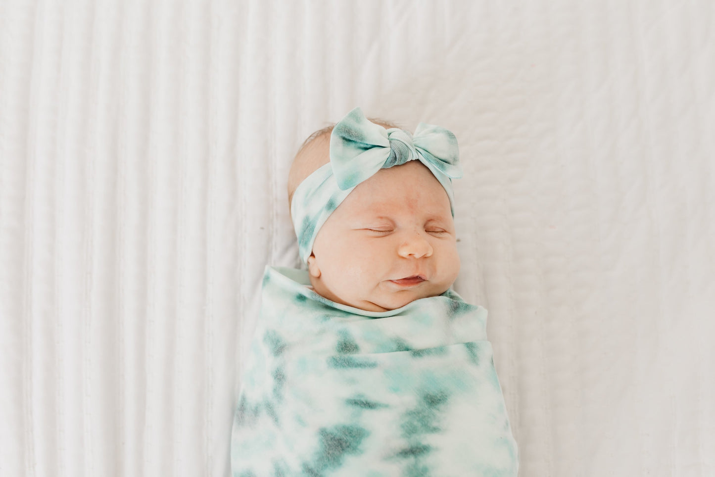 Knit Headband Bow - Bahama