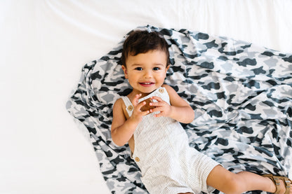 Knit Swaddle Blanket - Gunnar