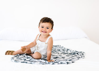 Knit Swaddle Blanket - Gunnar