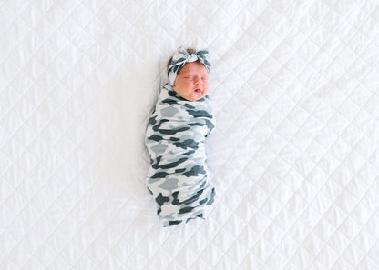 Knit Swaddle Blanket - Gunnar