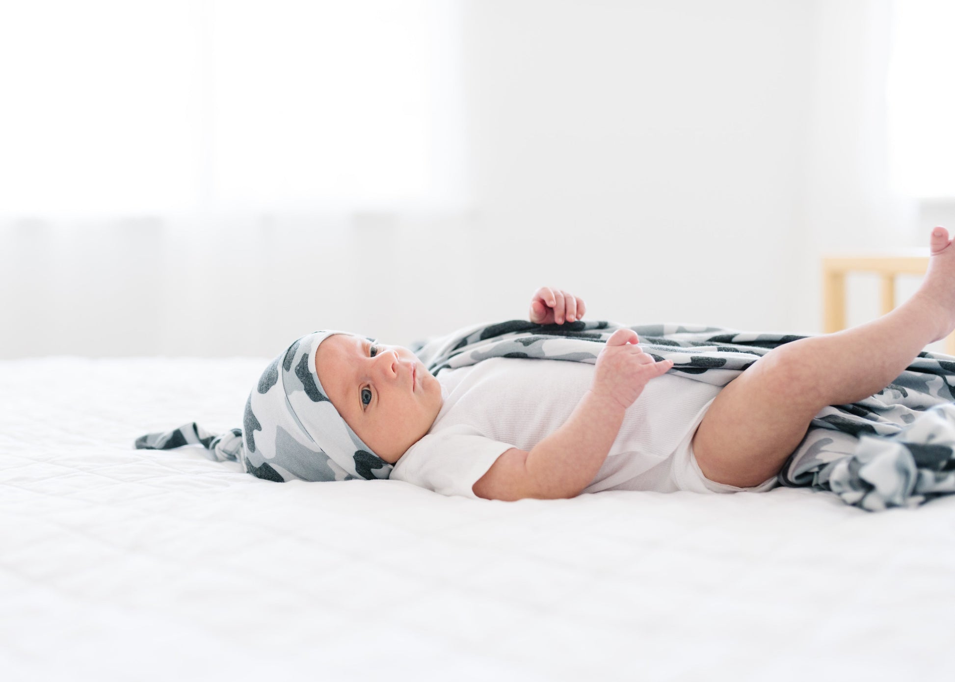 Knit Swaddle Blanket - Gunnar