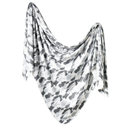 Knit Swaddle Blanket - Gunnar