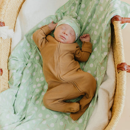 Knit Swaddle Blanket - Bogey
