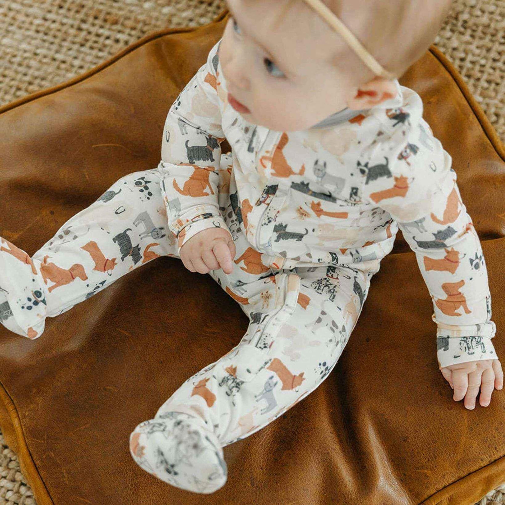 Zip-Up Footie Pajama - Rufus