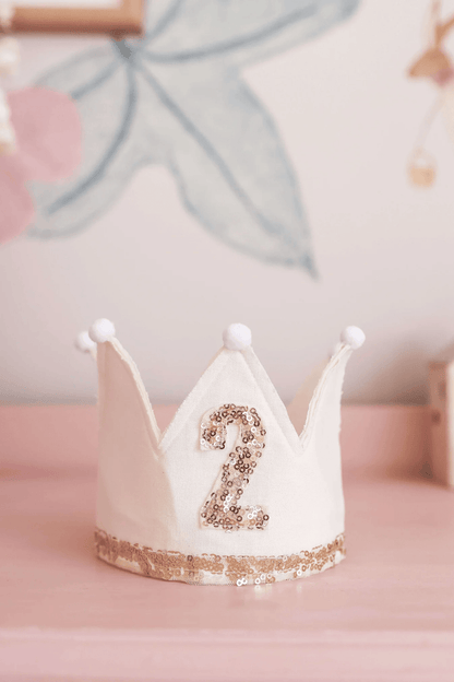 Alimrose 2nd Birthday Crown Ivory