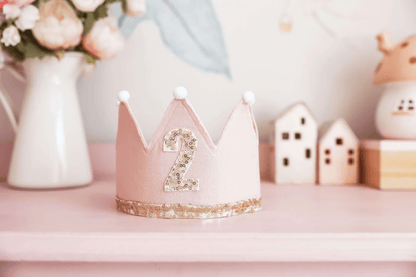 Alimrose 2nd Birthday Crown Pink