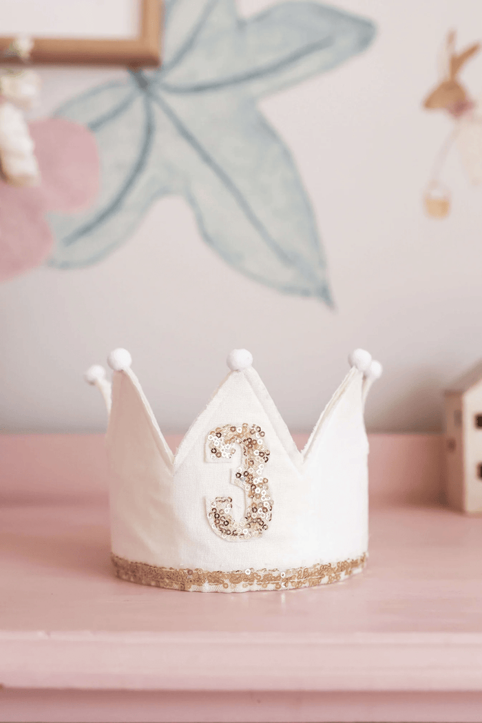 Alimrose 3rd Birthday Crown Iovry
