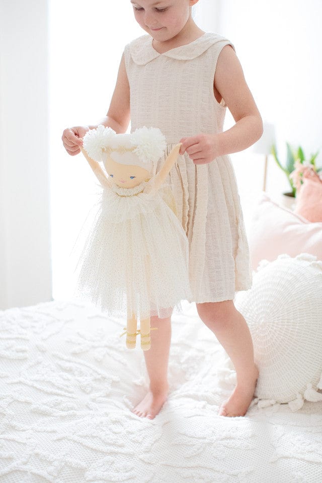 Alimrose Ava Angel Doll Ivory Gold 48cm
