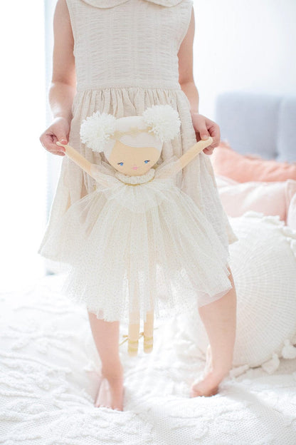 Alimrose Ava Angel Doll Ivory Gold 48cm