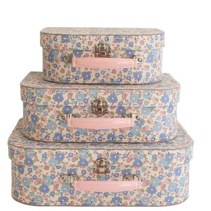Alimrose Carry Case Set 3pcs Lilly Blue
