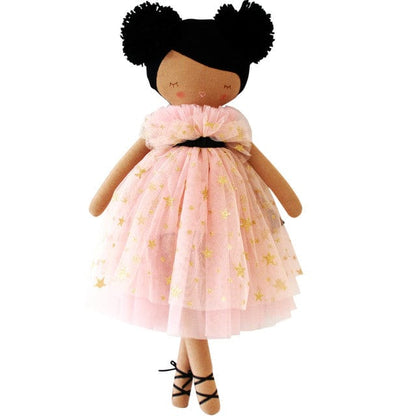 Alimrose Halle Ballerina Doll 48cm (Light Brown & Ebony)