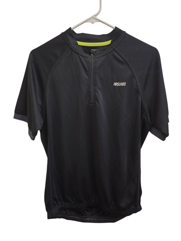 Arsuxeo Cycling Jersey S Black