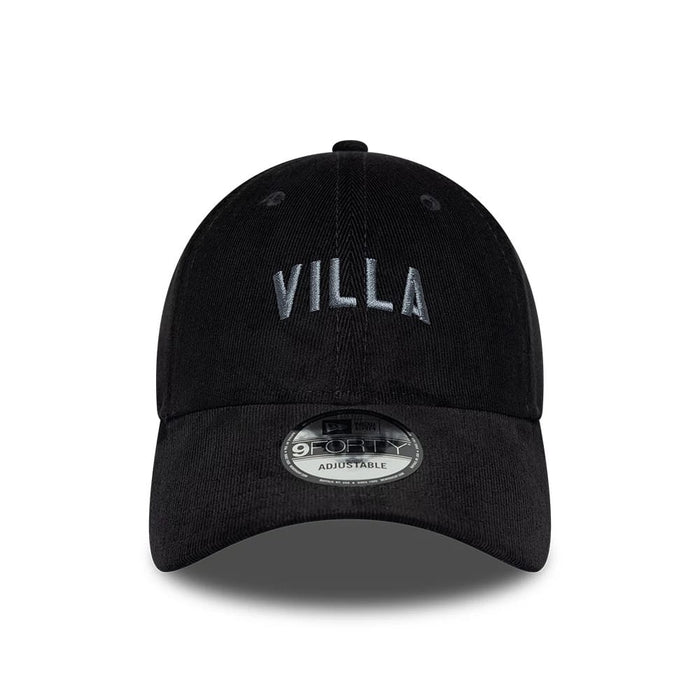 Pictured is this Aston Villa FC Cord 9FORTY cap in black. 2