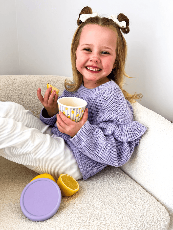BBCINO Bamboo Snack Pot - 220ml Zestie Bestie