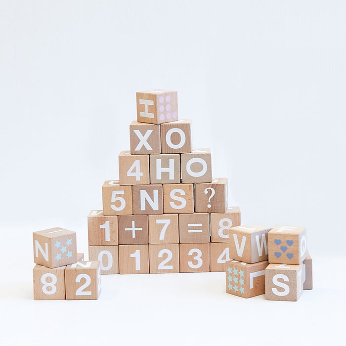 Bloom Block Set with Canvas Bag