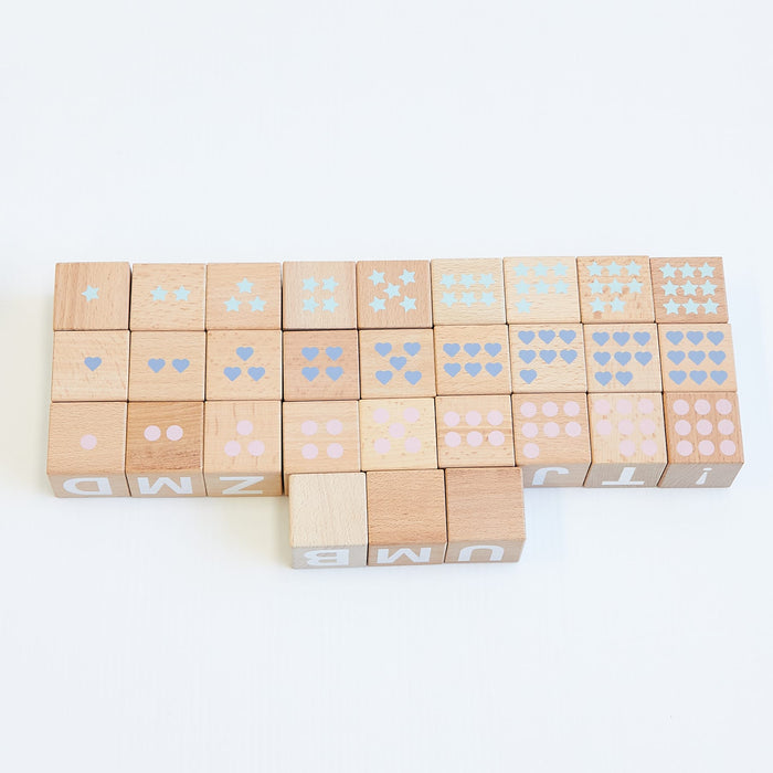 Bloom Block Set with Canvas Bag