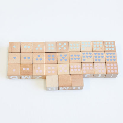 Bloom Block Set with Canvas Bag