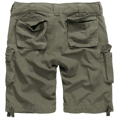 rear of brandit urban legend shorts olive