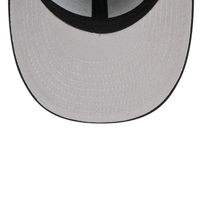 Pictured is this MLB Tweedy Cotton Chicago Cubs 59FIFTY Fitted cap in black. 2