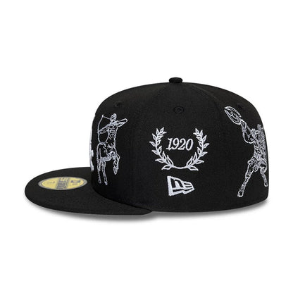 Pictured is this MLB Mythical Chicago White Sox 59FIFTY Fitted cap in black. 6