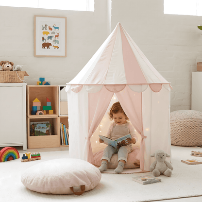 Circus Tent with 2pcs BAYLEY Teddy Boucle Cushion Bundle
