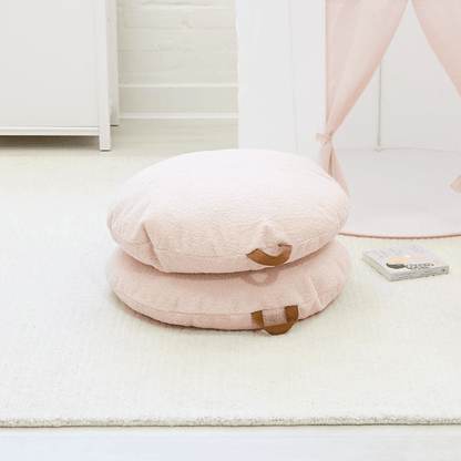 Circus Tent with 2pcs BAYLEY Teddy Boucle Cushion Bundle Blush Pink