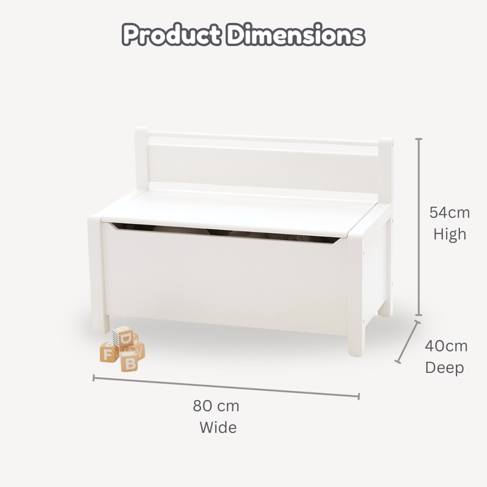 Clover 2 in 1 Toy Storage Bench