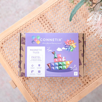 Connetix Tiles Pastel Starter Pack 64pcs