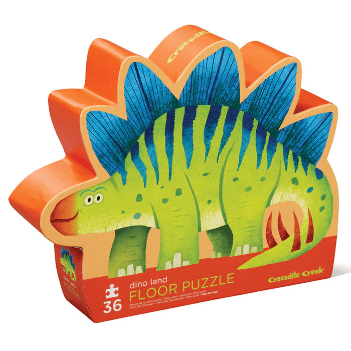 Crocodile Creek Classic 36pc Floor Puzzle Dino Land