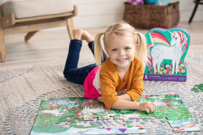 Crocodile Creek Classic Floor Puzzle 36 pc - Unicorn Dreams