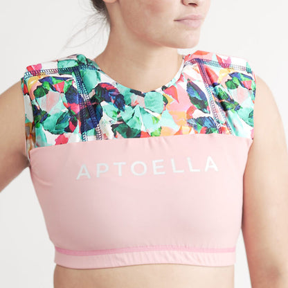 0/3XS / Floral / Blush Pink