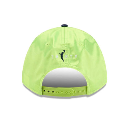 Pictured is this WNBA Draft 2026 Dallas Wings 9FORTY M-Crown cap in bright green. 7